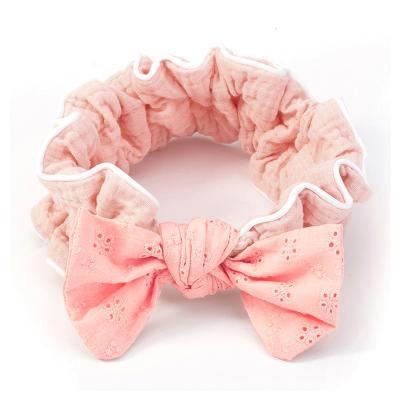 China New Design Women Headband Wholesale Bow Shower Facial Adjustable Headband For Women Girls for sale