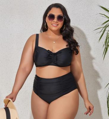 China Plus Size ANTI-UV PLUS SIZE SWIMWEAR New Arrival Women's Swimwear 2021 Custom Designer Ladies Swimwear for sale