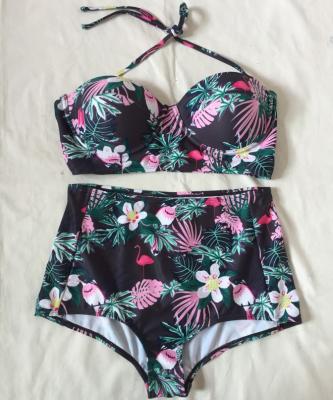 China New Arrival Antibacterial Women's Custom BIKINI SET Printing Swimwear Ladies BIKINI 2021 for sale