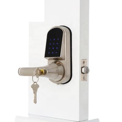 China From Udohow Wholesale Price Number Digit Nfc Wifi Door Lock App Smart Home Hardware Hotel Door Lock System Apart for sale