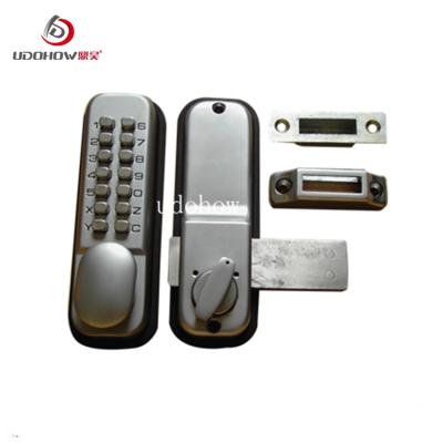 China High quality and security hotel home office outdoor door lock mechanical door code keypad push button for sale