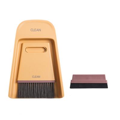 China Modern Simple Mini Broom And Dustpan Cleaning Tools For Countertop And Work Table for sale