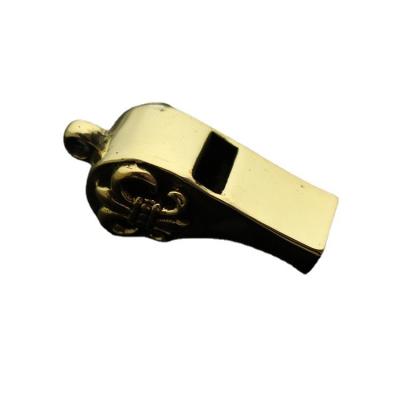 China Vintage Outdoor EDC Hiking Sport Survival Vintage Brass Whistle for sale