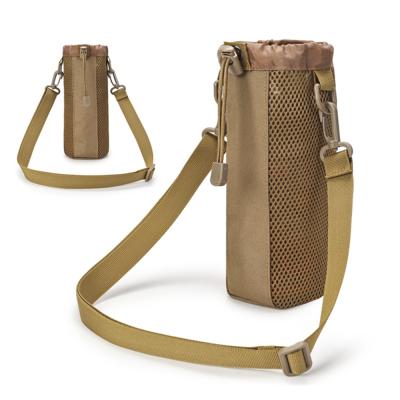 China Water Proof Molle Water Bottle Bag Kettle Pocket Holder Outdoor Rising Tactical Carrier for sale