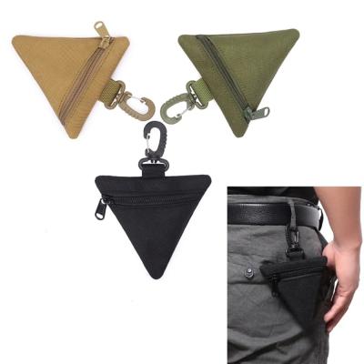 China Tactical Pocket Water Proof Mini Key Coin Wallet Holder EDC Tool Zipper Case Bag Outdoor USA for sale