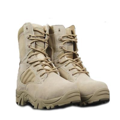 China Lightweight Men's Military Tactical Boots Drop Out Combat Army Increasing Travel Botas Shoes Size for sale