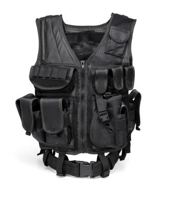 China SWAT Outdoor Tactical Army Multi-Pocket Vest Security Survival Vest Hunting Paintball Military Vest for sale