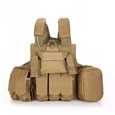 China Outdoor Military Chest Pocket Ourtdoor Magazine Molle Rig Hunting Armor Armor Plate Carrier Tactical Vest Military Combat for sale