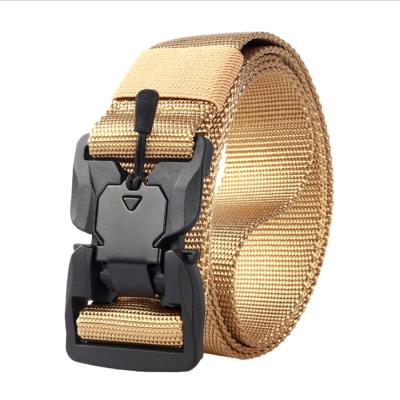 China Molle Button Zipper Buckle Latch Tactical Nylon Adjustable Police Metal Army Belt Quick Release Outdoor Combat Hunting Training Training Belt for sale