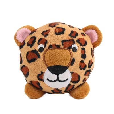 China Wholesale Custom Slow Rising Leopard Plush Squishy Toys Fill With PU Stress Ball for sale