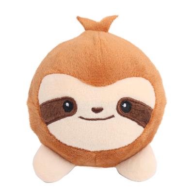 China Wholesale Customized Kawaii Plush Sloth Toy PU Stress Ball Plush Stress Ball for sale