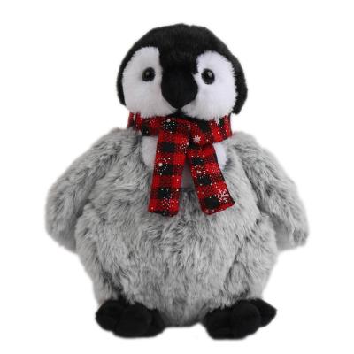 China New Design 2021 Festival Christmas Gift Plush Toy Soft Stuffed Penguin for sale