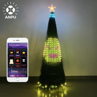 China Magic LED Smart Christmas Tree Led Christmas Lights Holiday Decoration Fairy Lights Christmas String Light for sale