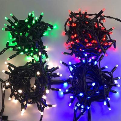 China Holiday Decoration 120LED 10Meters Outdoor Waterproof Color Mini Led Decorative String Fairy White Christmas Lights for sale