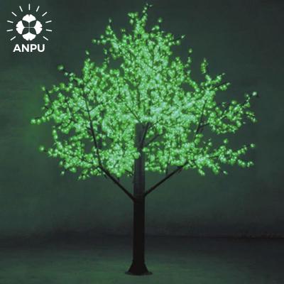 China Commercial Use 3.5*2.8m Led Christmas Tree Lights Outdoor Led Tree Led Cherry Blossom Tree for sale