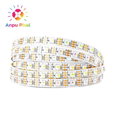 China LANDSCAPE ANPU Pixel Led Strip 12v Addressable Strip WS2811 LED Pixel Strip 150LEDs 10Pixels/m DC5V Non-waterproof Flexible Black PCB for sale