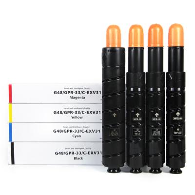 Chine Factory wholesale COMPATIBLE NPG-48 G48 GPR-33 C-EXV31 compatible toner cartridges for Canon iRC7055 7065 toner 7260 7270 à vendre