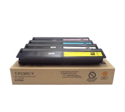 Cina Factory COMPATIBLE wholesale compatible Toshiba FC-30 FC30 toner cartridge suitable for small capacity E-studio 2050C 2550C 2051C 2551C in vendita