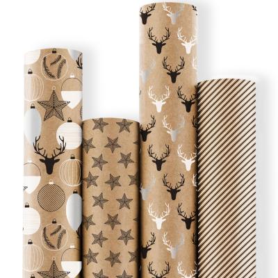 China Vintage Europe Style Moistureproof Wrapping Paper For Flower Or Gift Papierverpackung Gift Wrapping Paper 30 Inch 10 Feet for sale