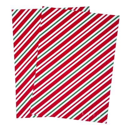 China Christmas in Store Stripes Envelope Logo Poly Mailers Designs Plastic Printed Envelope Bag for sale