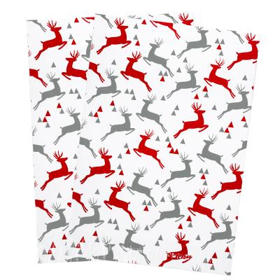 China Christmas Drop Shipping Reindeer Christmas Envelope Customize Logo Print Self Adhesive 10*15 Thumb Biodegradable Messenger Bags for sale