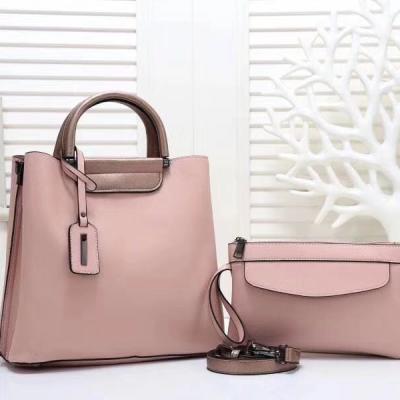 China 2021 Handbag Purse Packing 2-in-1 Bag PU Leather Handbags For Women New Arrival Stock for sale