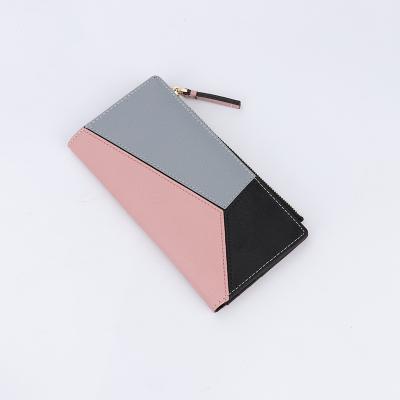 China 2020 Lady Genuine Leather Ladies Long Fashion Purses Women Wallet Wholesale for sale