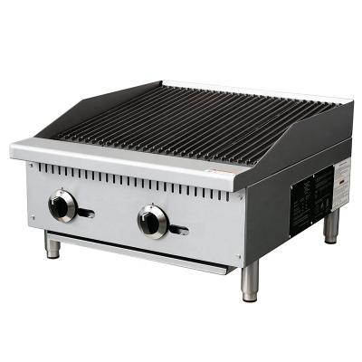 China Grocery Wholesale Customized Commercial Grilling Grill Gas BBQ Grill Charbroiler for sale