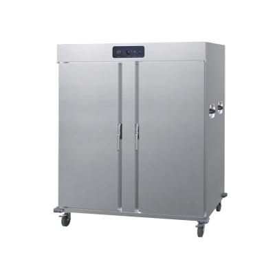 China Deli Food Warmer Commercial Insulated Heated Cabinet 11 Layer Food Warmer With Solid Stainless Steel Door for sale