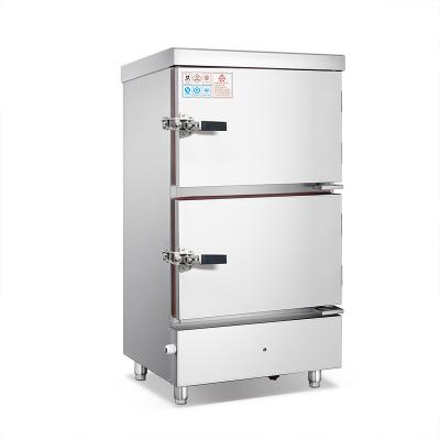 China Deli Rice Steamer Cabinet Industrial Heavy Duty Auto 72 Trays Factory Based Meat Steamer for sale