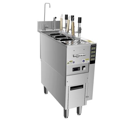 China Deli Factory Price Stainless Steel Pasta Boiler Machine, Gas or Electric Noodle Cooking Machine Pasta Cooker for sale