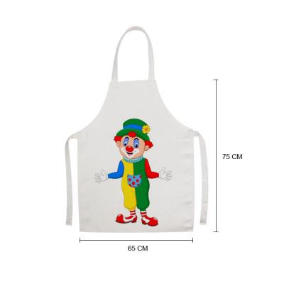 China 60*45cm Modern Wholesale Custom Print Adult Bartender Waiter Apron Sublimation Heat Transfer Canvas Aprons for sale