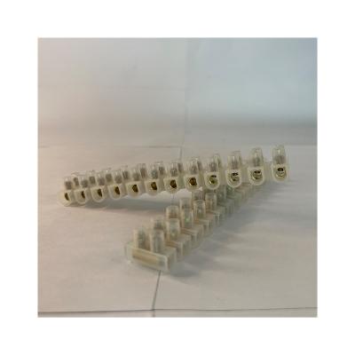 China Plastic Insulated Terminal Block 15A Screw Copper Electrical Wire Connector 12m; Ž ¡ for sale