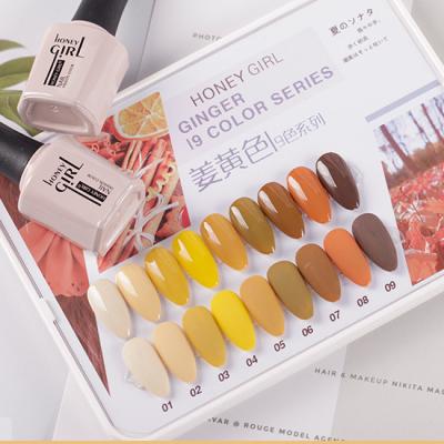 China Factory Direct Nail Art Beauty Honeygirl Hot Style All Kinds Color Series Set Nail Gel Polish Set for sale