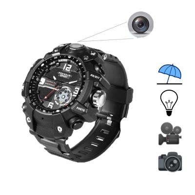 China 2020 WIFI Waterproof/Waterproof Sport IP67 Waterproof Smart Watch with Built-in Spy Camera Support LED Light and Voice Recording for sale