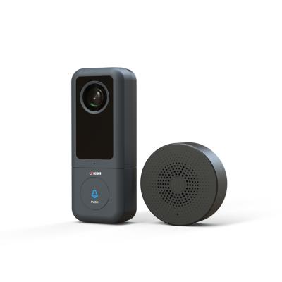 China NIGHT VISION DC12V AC24V Ultra HD 2K Wired Tuya Smart Video Doorbell for Apartments for sale