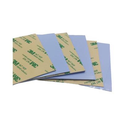 China 3mm 2mm 1.5mm 1mm Rubber Thermal Insulation Shield Conductive Insulating Sticky Sheet 0.5mm Thin Thermal Conductive Silicone for sale