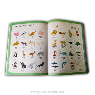 China Shenzhen audio factory talking book high quality custom empty coloring book with stickers, sticker book for sale