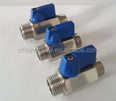 China General Stainless Steel Miniature Ball Valves (F/F) 1/8