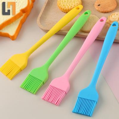 China Viable Silicone Oil Brush Baking Tools Silicone Basting Pastry and BBQ Brushes for Grill Kitchen Cooking Baking for sale