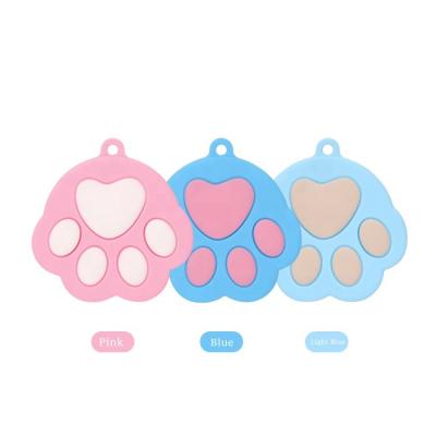 China Non Spill Universal Silicone Can Lids For Pet Food Cans Dishwasher Safe Lid For Cats And Dogs for sale