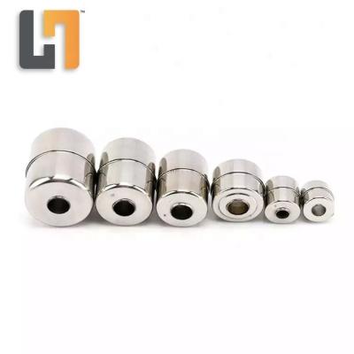 China Rustproof 50mm x 50mm x 15mm 304 316L Stainless Steel Float Switch Float Ball For Fuel Oil Level Sensor for sale