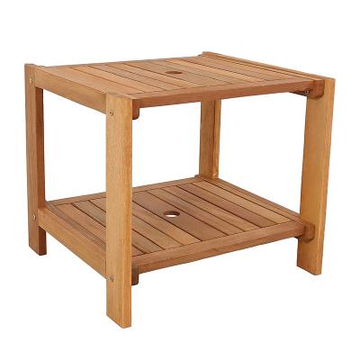 China Modern Accent Furniture Wood Outdoor Side Table for Patio Balcony Porch Deck Garden and Backyard for sale