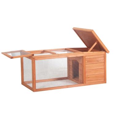 China Windproof Wholesales Rabbit Hutch Chicken Coop Wooden Cage Wire Mesh Large Hen Chook Run House for sale