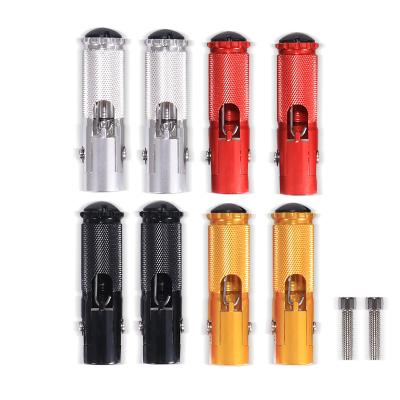 China Universal Motorcycle CNC Aluminum Foot Pegs Motor Folding Aluminum Pays Pedal Bike ATV Cafe Racer Cleaver for sale