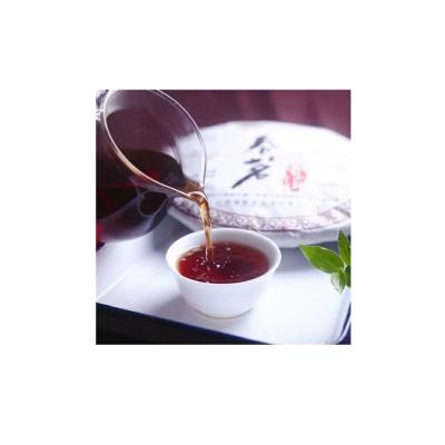 China Compressed Fermentation Cha Yunnan Spring Tea , China Ripe Health Preserving Pu'er Tea 400g for sale