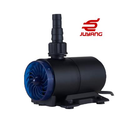 China Wholesale Protection JUYANG 12000L/H 24V Anti-Dry DC Water Pump Fish Pond Pump Aquarium Reef Tank Water Fountain Submersible Pump for sale