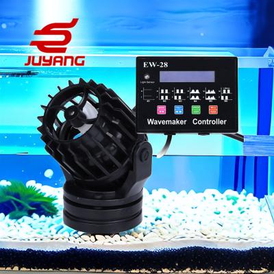 China Viable Electric Aquarium Accessories Wavemaker Reef Wave Aerator Aquarium Cross Flow Marine Wave Makers Pump Aquarium Wave for sale