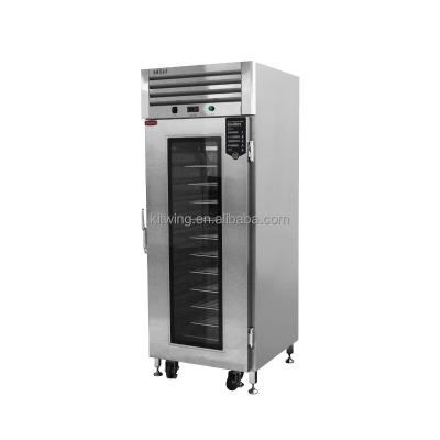 China All copper cooling Wholesale Popular Products Single Glass Door Computer Panel Food Refrigerated Banquet Cart for sale