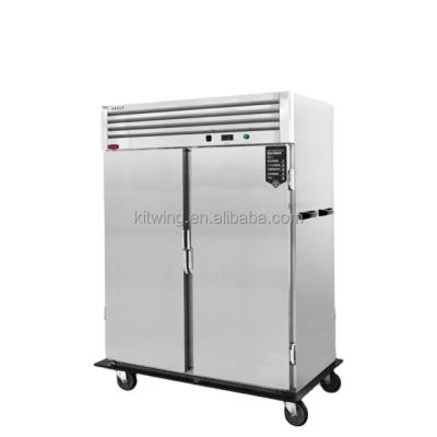 China Single-Temperature High Quality Hotel Restaurant double door refrigerated banquet cart without trolley for sale